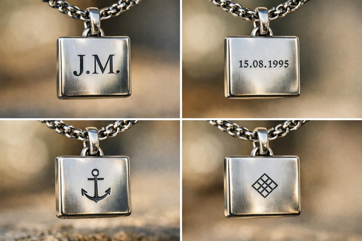 découvrez des idées originales et personnalisées pour faire graver un pendentif homme, alliant style et signification unique.