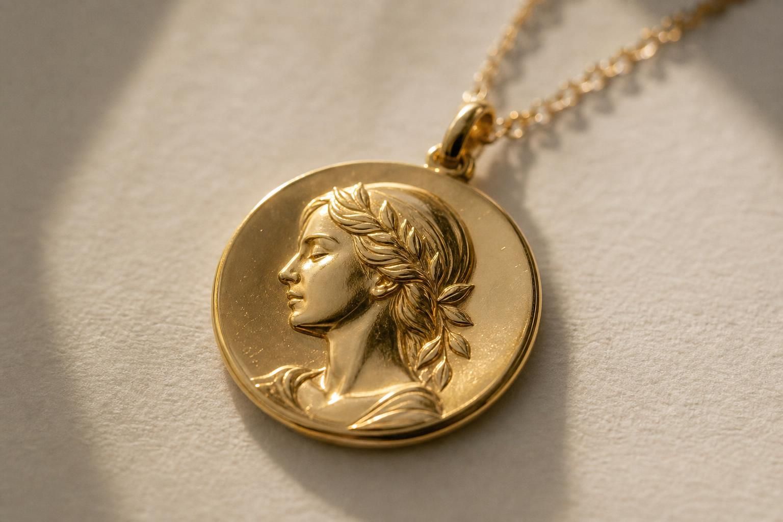 découvrez le poids moyen d'une médaille en or jaune 18 carats pour femme, ses caractéristiques et conseils pour bien choisir votre bijou précieux.